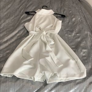 New York & Company White Romper